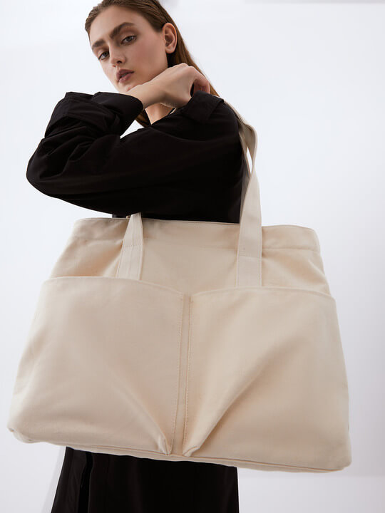 Zarina Shoulder Shopper Bag