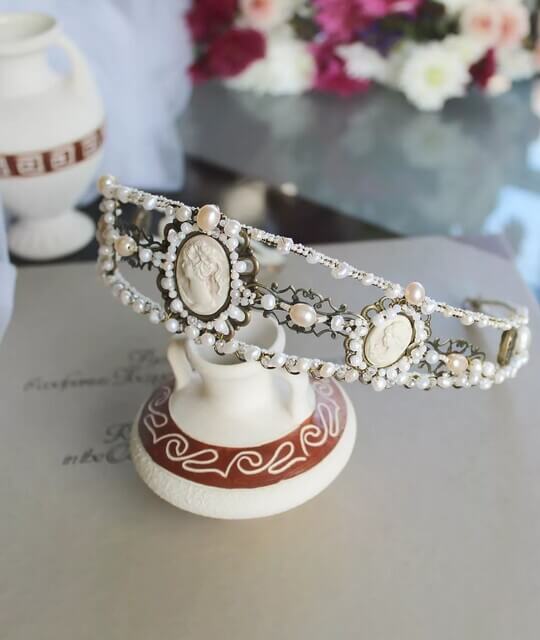 Empire style tiara